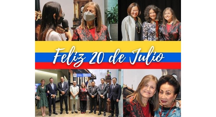 Embajada de Colombia en Tailandia conmemoró el Día de la Independencia de Colombia con un concierto 