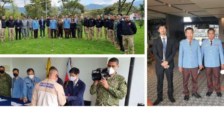 Avanza cooperación entre Camboya, Japón y Colombia en materia de desminado humanitario