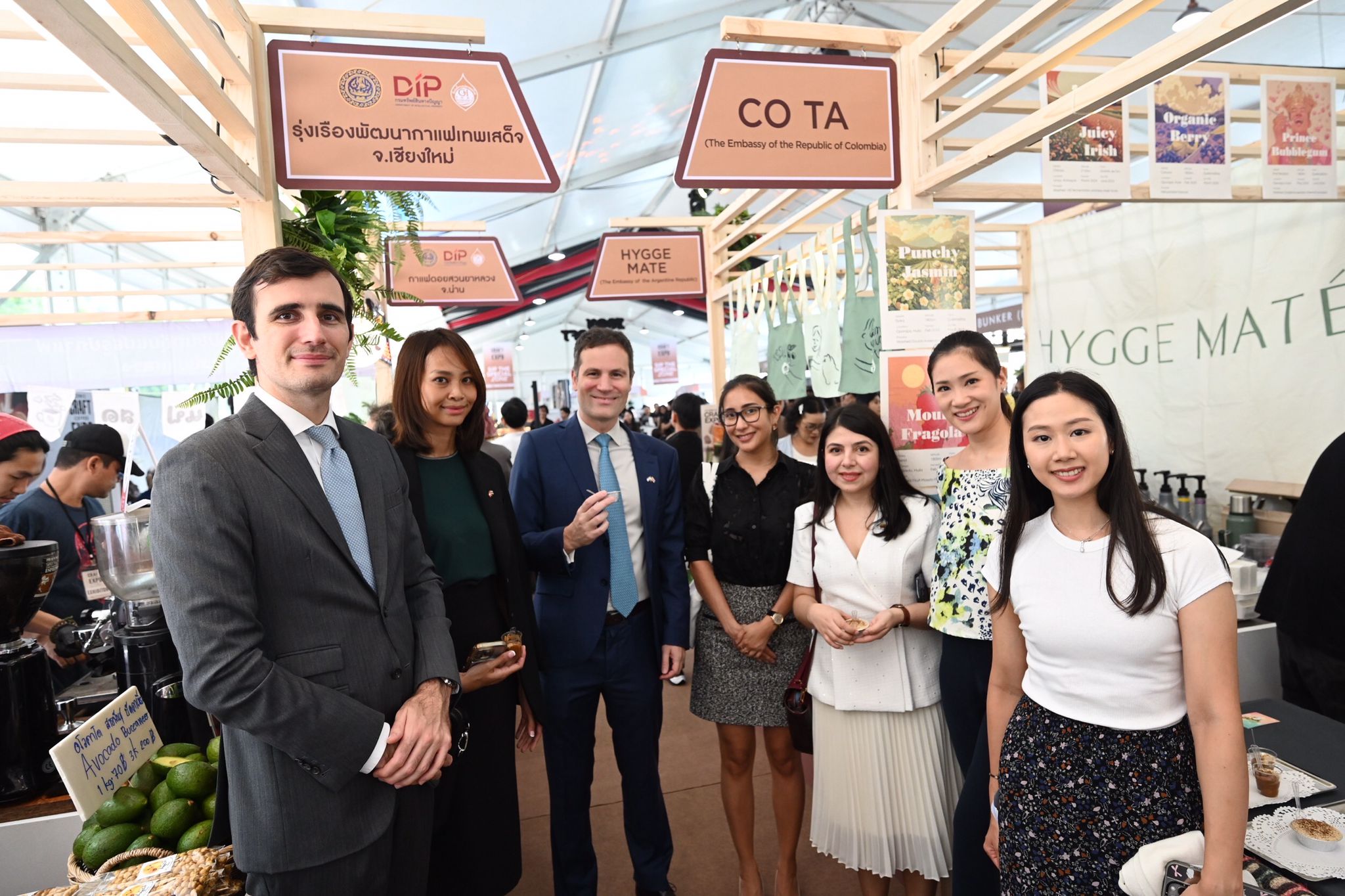 Colombia presente en la inauguración del ICONSIAM ICONIC CRAFT COFFEE EXPO 2025