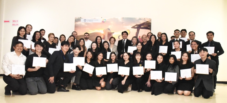 CEREMONIA DE ENTREGA DE CERTIFICADOS CURSO ESPAÑOL