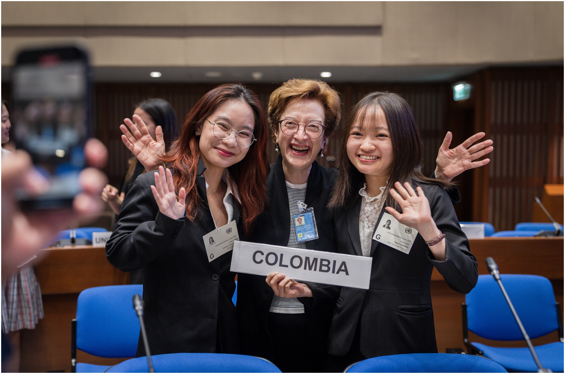 Embajada de Colombia hizo parte de la iniciativa “Ambassador for a Day 2026”, promoviendo el liderazgo juvenil y la igualdad de género