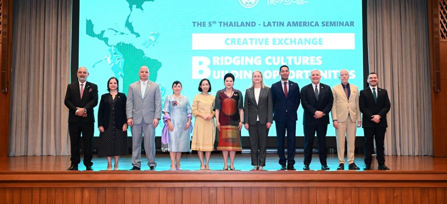 Embajada de Colombia participó en el V Seminario Comercial Tailandia-América Latina y el Caribe, organizado por el Ministerio de Relaciones Exteriores