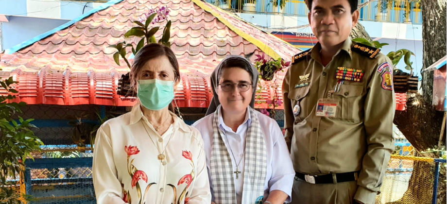 Embajadora de Colombia en Tailandia visita Camboya para velar por las condiciones de los detenidos junto con el apoyo de la ONG LICADHO y la comunidad religiosa