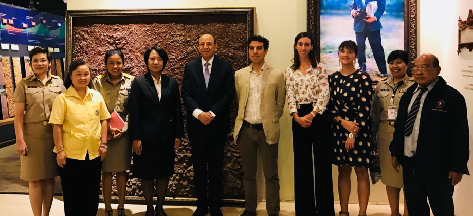 Embajador de Colombia participó en apertura de la visita de la Agencia Nacional (ANT) a Tailandia