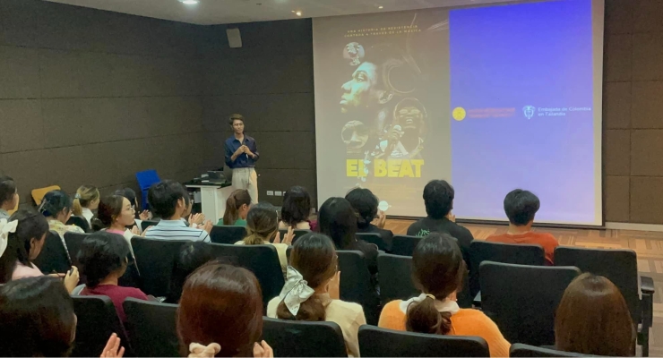 Embajada de Colombia proyectó el documental “El Beat” en la Universidad de Thammasat